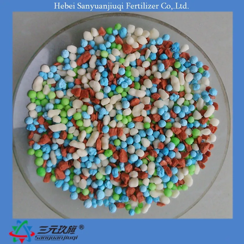 Colorful Granule NPK 23-21-0 Quick Release Bulk Blending Agricultural Fertilizer Factory in China