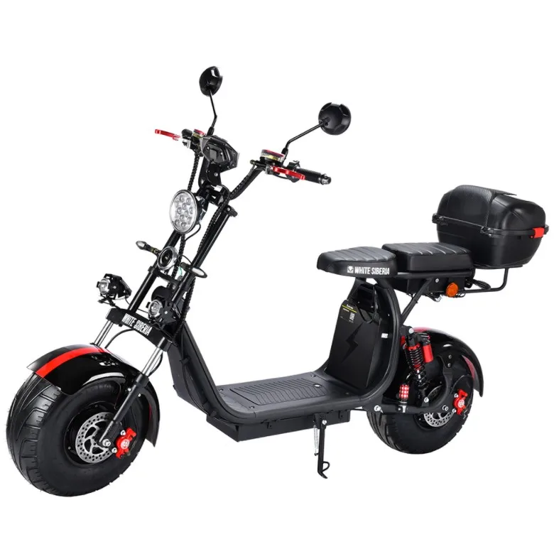 Electric Scooter for Adult 4000W citycoco double motor 60v 21ah battery delivery from Moscow warehouse electric citycoco
