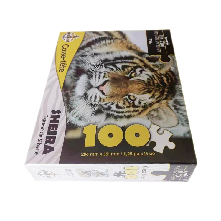 Children 100 Pieces Jigsaw Puzzle With EN71 ASTM
