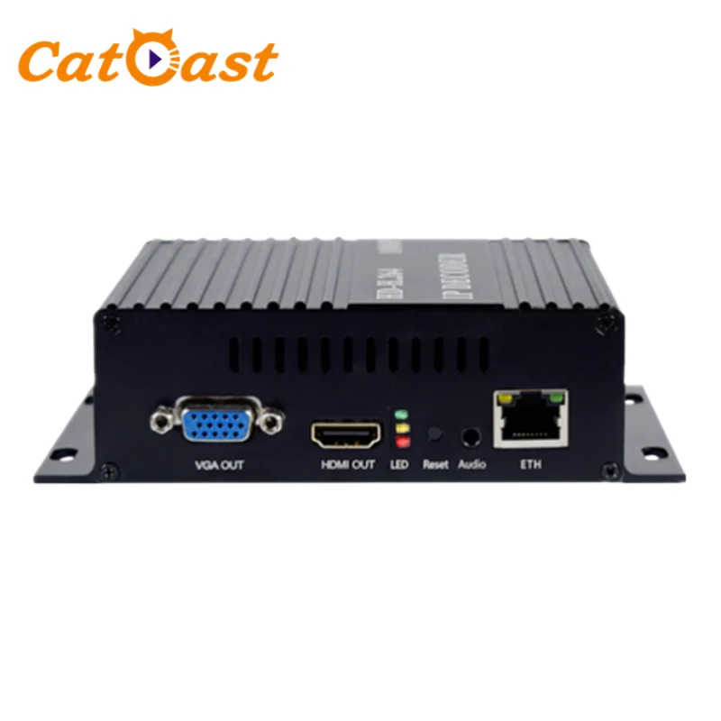 H.264/H.265 HD/HD MI+VGA 1080P Decoder Support HTTP/RTSP/RTP/RTMP/UDP