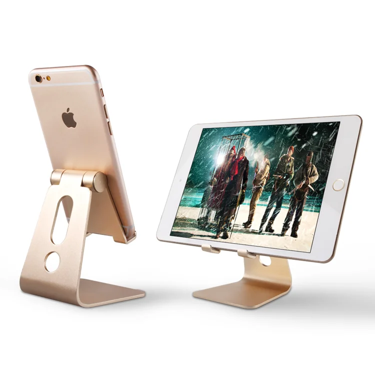 
mobile phone accessories adjustable hot selling Foldable Table Cell Phone Desktop Stand Support holder 