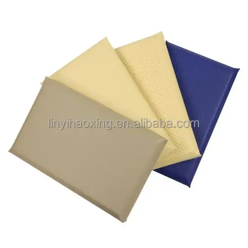 Soft Soundproof Recording Studio Cinema Sound Absorbing Fabric Covered Acoustic Panels for Home Theater Walls