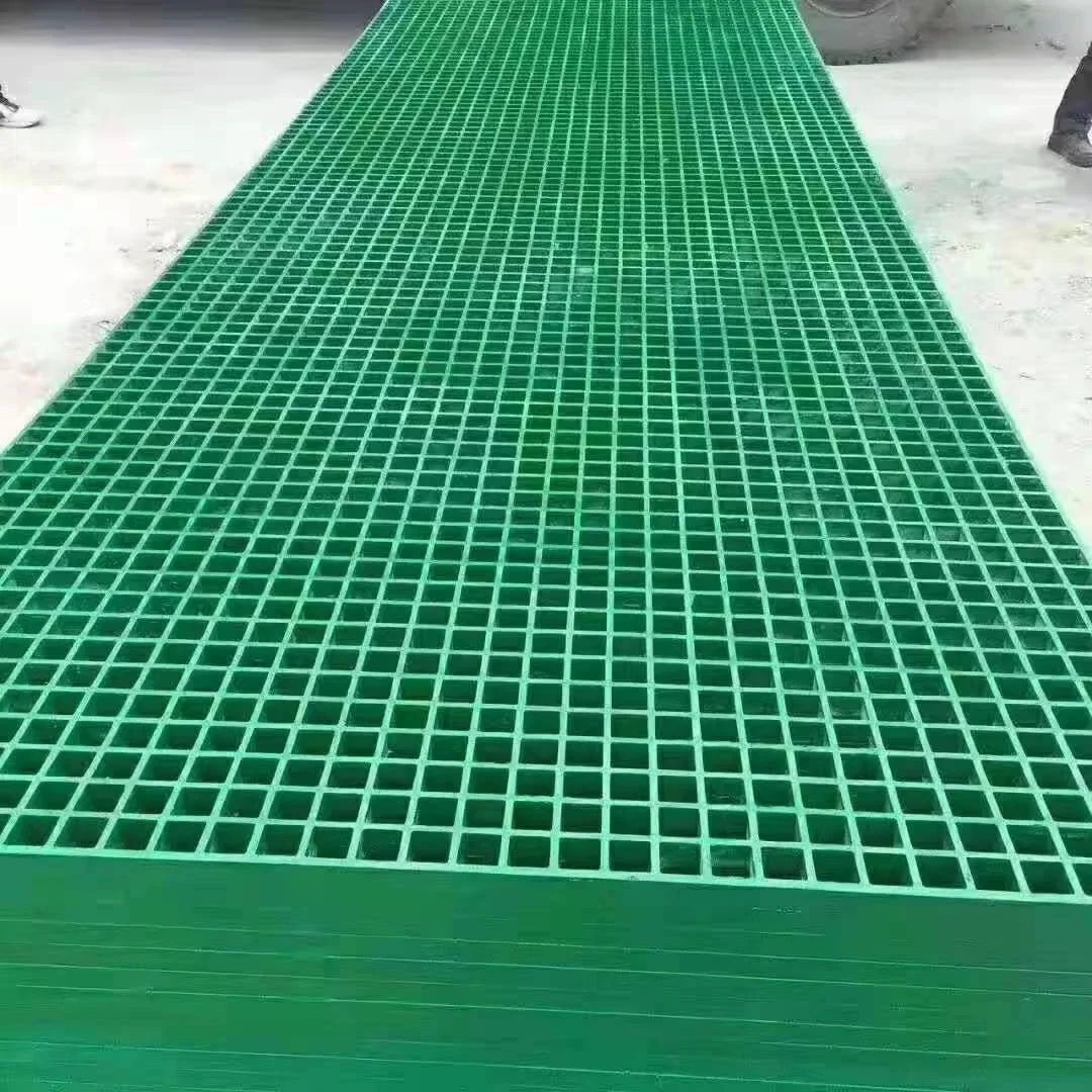 Anti Slip FRP Grating FRP Grating Panel GRP FRP Mesh Grid Grating