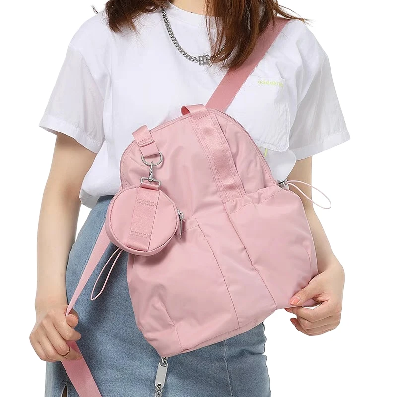 Fashion Pink Backpack Bag And Handbag For Women 2024 Mini Backpacks School Bags