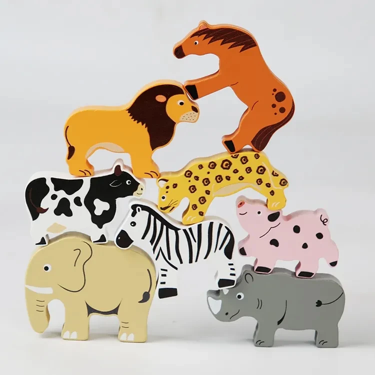 High Quality 3 in 1 Matching Shape Sorter Blocks Fishing toy Animal Blocks Educational Learning Toy