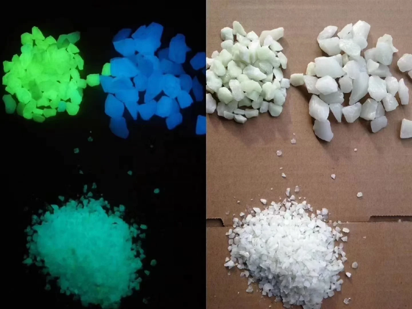 Glowing in the dark Pebbles Glow Stones Rock Outdoor Landscape Luminous Paving Stones for Garden Walkway Luminous Decor Stones