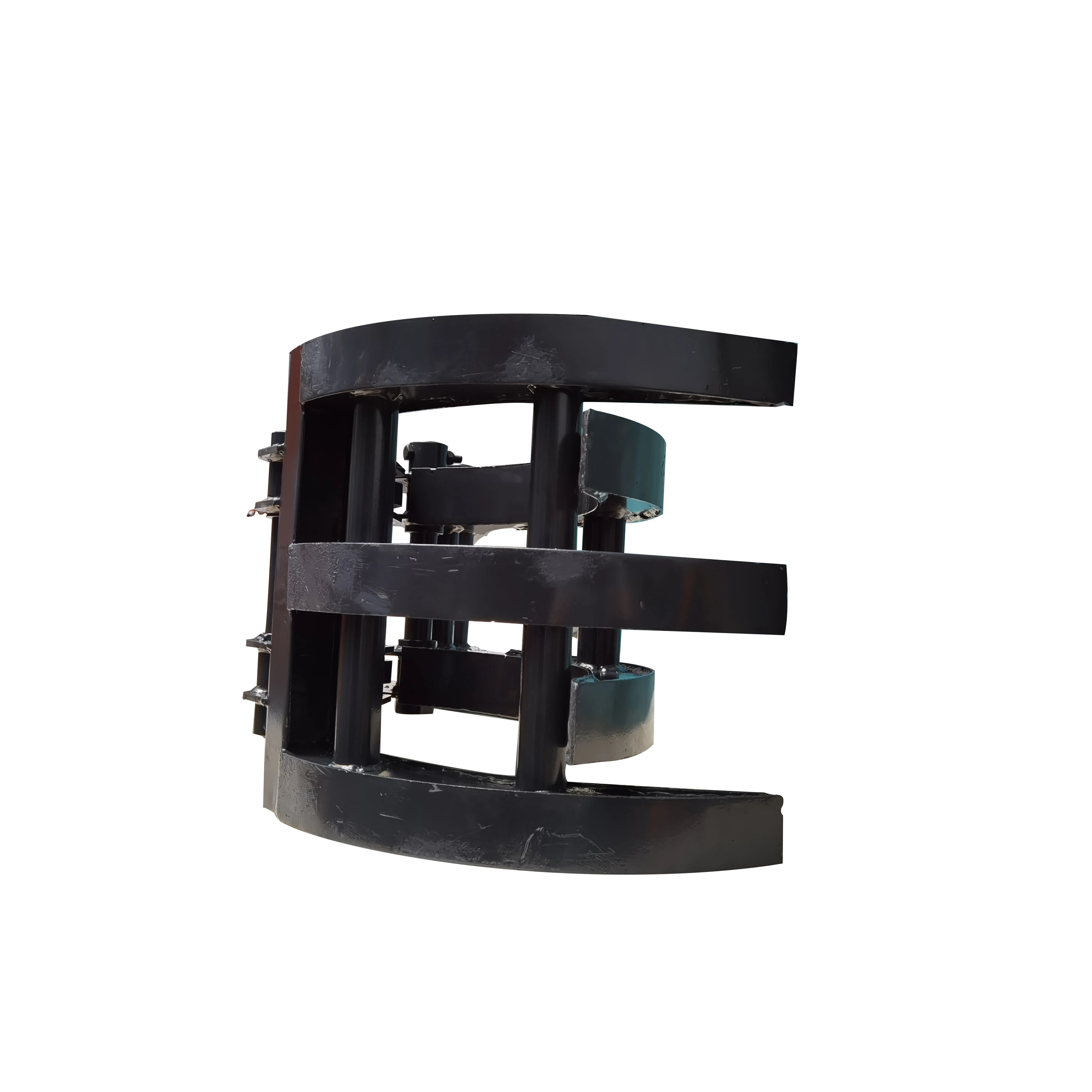 Chuangxin 2024 1 ton 1.5 tons mechanical clamps grab stone tools mini excavator wood grab