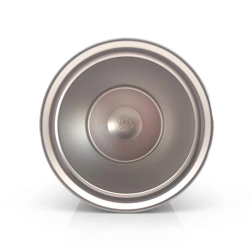 304 Stainless Steel Portable Reusable Coffee Mug With Protective Silicone Sleeve