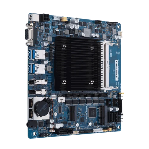 J3455T-IM-A Industrial Motherboard Thin Mini ITX Brand New 3 Display Quad-Core J3455/N3350/ N4200 SoC Brand New Low-power DDR3L