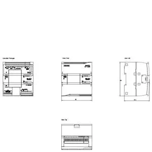 Hytech Новый и оригинальный 6ES7211-1HE40-0XB0 SIMATIC S7-1200 процессор 6ES72111HE400XB0 логический контроллер для
