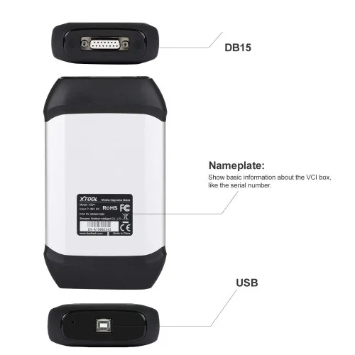 XTOOL D9HD Truck and Car diagnostic tool 12V to 24V D9 HD Scanner 42+Special Functions Mapping for Diesel/gasoline Replace PS90