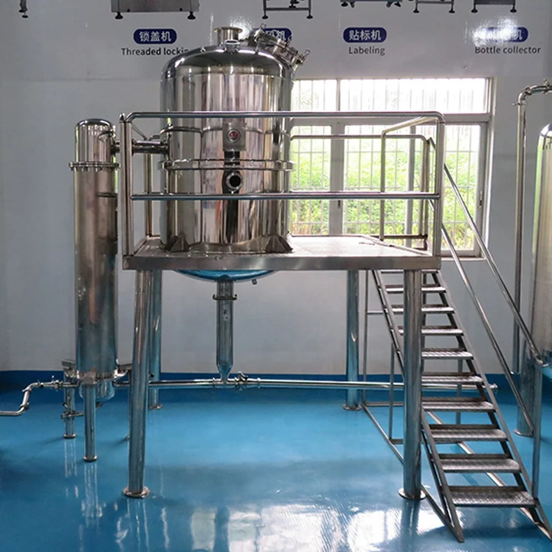 Factory directly sale 5-40T automatic honey bottle filling machine line honey abstracting processing line from A to Z