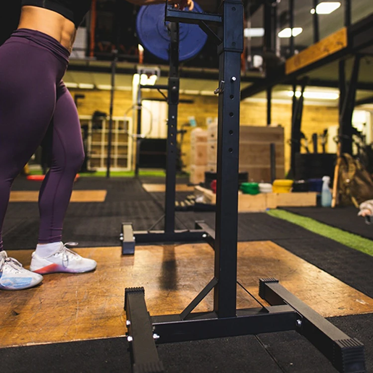 Adjustable Functional Trainer Gym Equipment Crossfit Stand Squat Rack