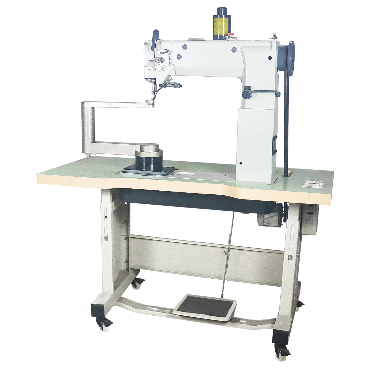 360 degree rotating arm heavy duty industrial sewing machine for bags boots