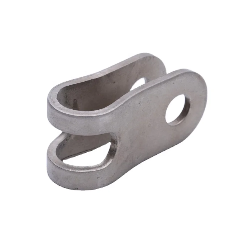 oem metal clamping brackets customized brushed stainless steel pipe / tube clamp bracket