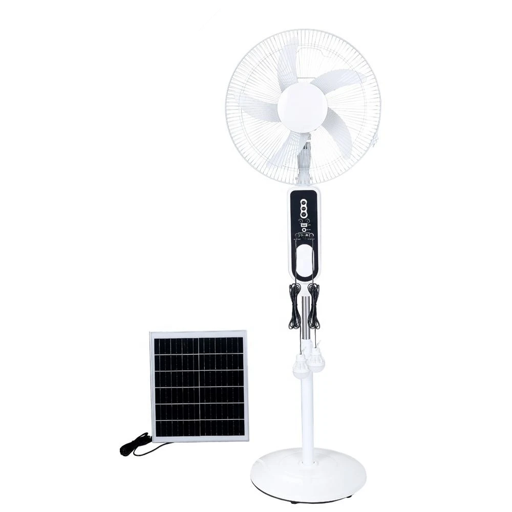 12 v dc Rechargeable Stand Fan Enduatrial Euronet Solar Fan Recharge Battery Electric Fans