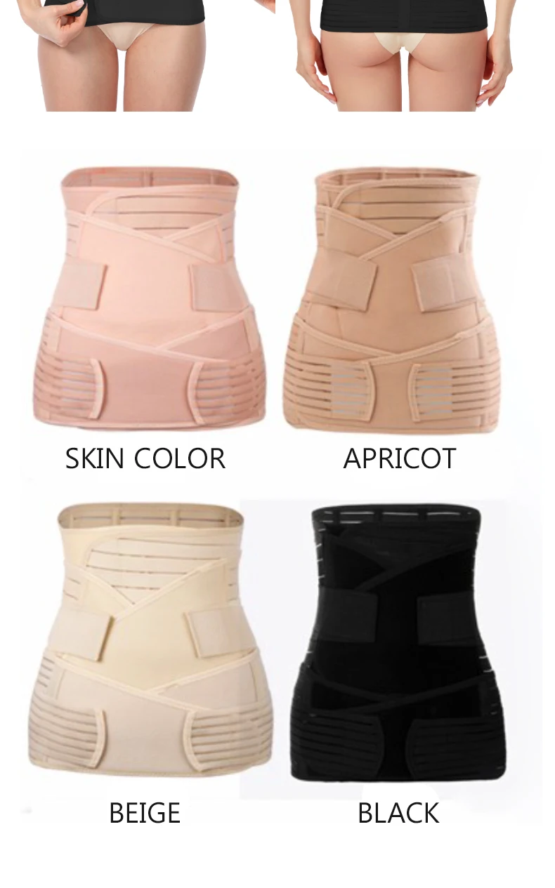 RUNYI best seller 3 In 1 Postpartum Belly Support Belt postpartum belt For Women After Surgery Postpartum Recovery Wrap