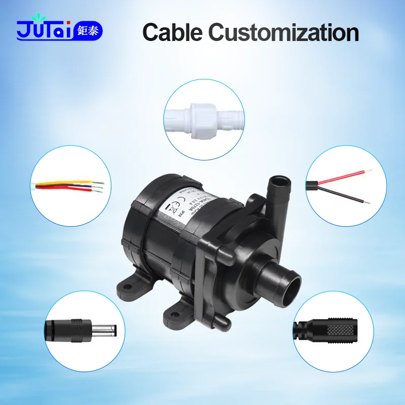 Micro DC water pump with high flow and high water head for medical machine 24 V 800 L/H for Smart Toliet