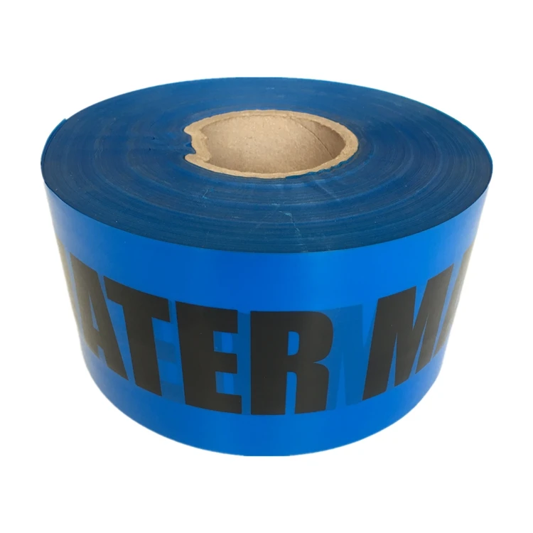Hot Selling Underground Marker Tape Warning Water Line Below