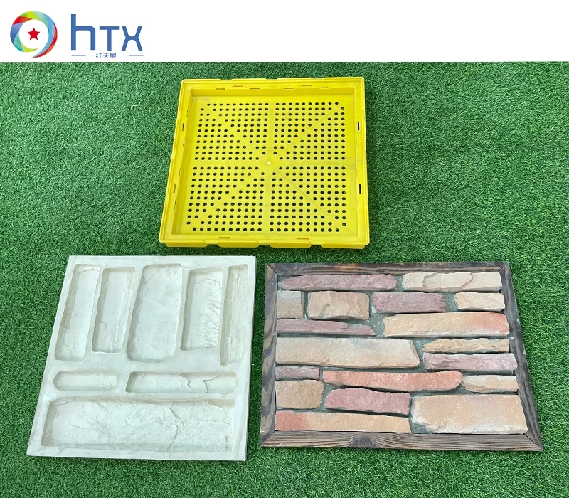 polyurethane concrete cement artificial stone silicone mold