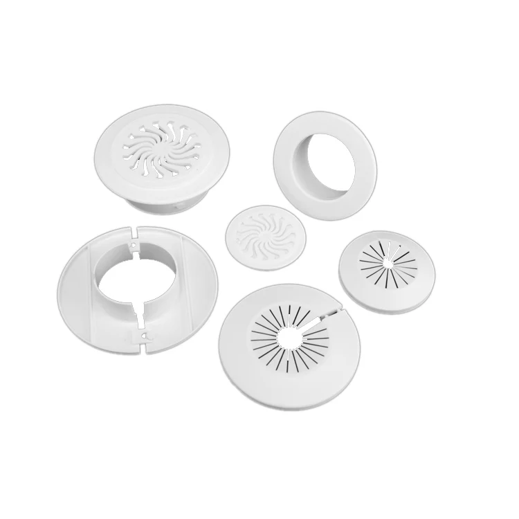 Plastic air conditioning pipe collar wall hole beauty cover beauty ring vent cover