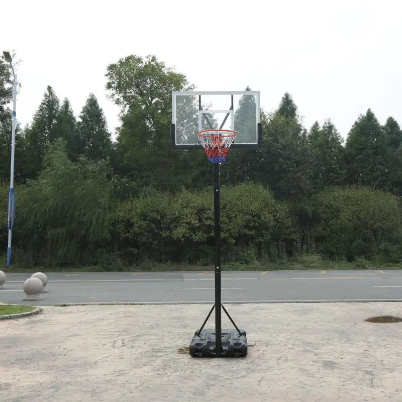 Portable Basketball Ring Backyard Hoop Mini Hoop with Stand/rim height basketball stand with pe board for outside