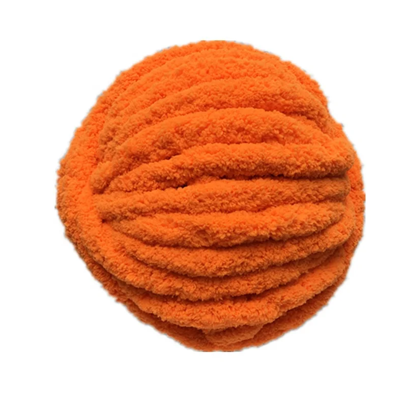 
Wholesale Chenille Thick Chunky Yarn 28 Yards 6 Bulky For Arm Knitting Blankets Scarves Cat Bed Great Substitute for Wool 