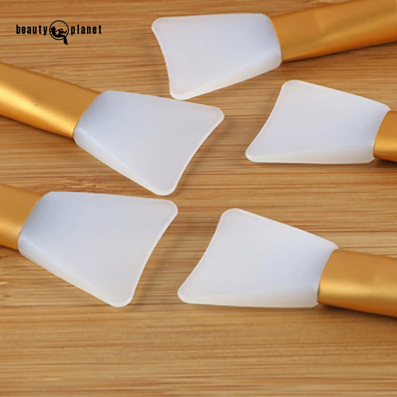 Beauty Planet Silicone Clay Mask Brushes Makeup Applicator Facial Face Cosmetic Mini Face Cleansing Brush Silicone Face Brushes