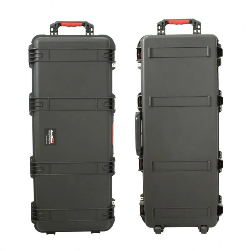 Hard Drive Case Multi-Protection HDD Storage Box Suitcase with Foam, Anti-Static Shock Moisture Proof for WD, Seagate