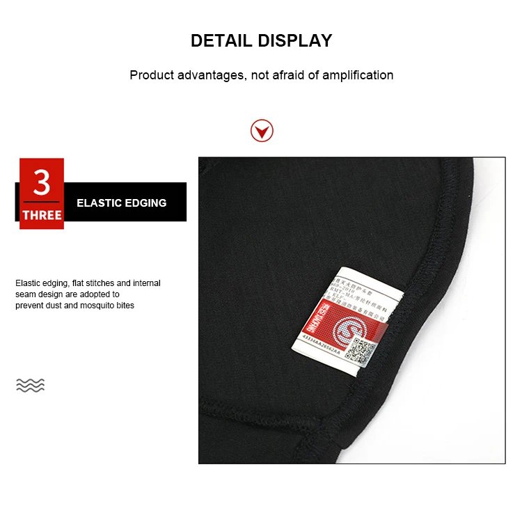 CE Certified Fireman Firefighting PPE Heat Resistant Flame Protective Balaclava Fire Retardant Hood Face Cover Pattern