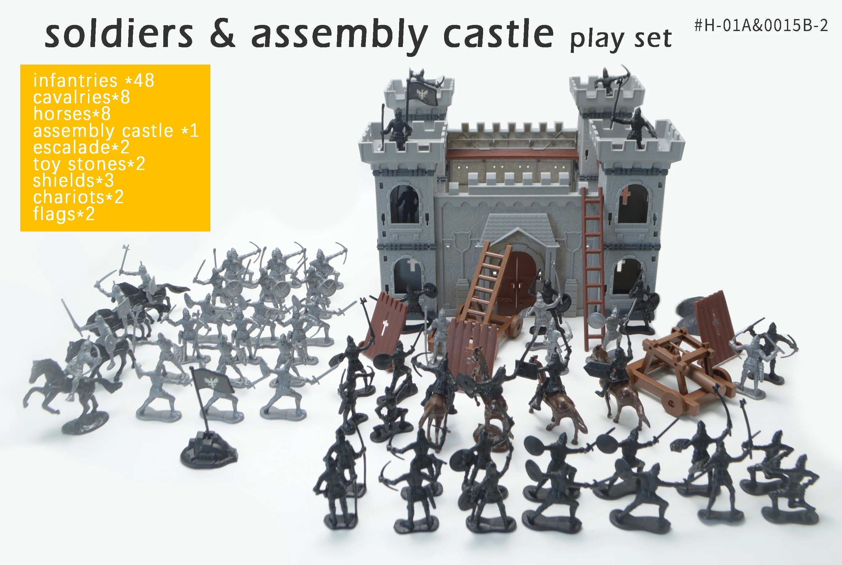 2-in-1 set Simulation Military Play-set Action Army Soldiers & Vehicles - 139 Pieces for Tactical Adventure Play kids 3+