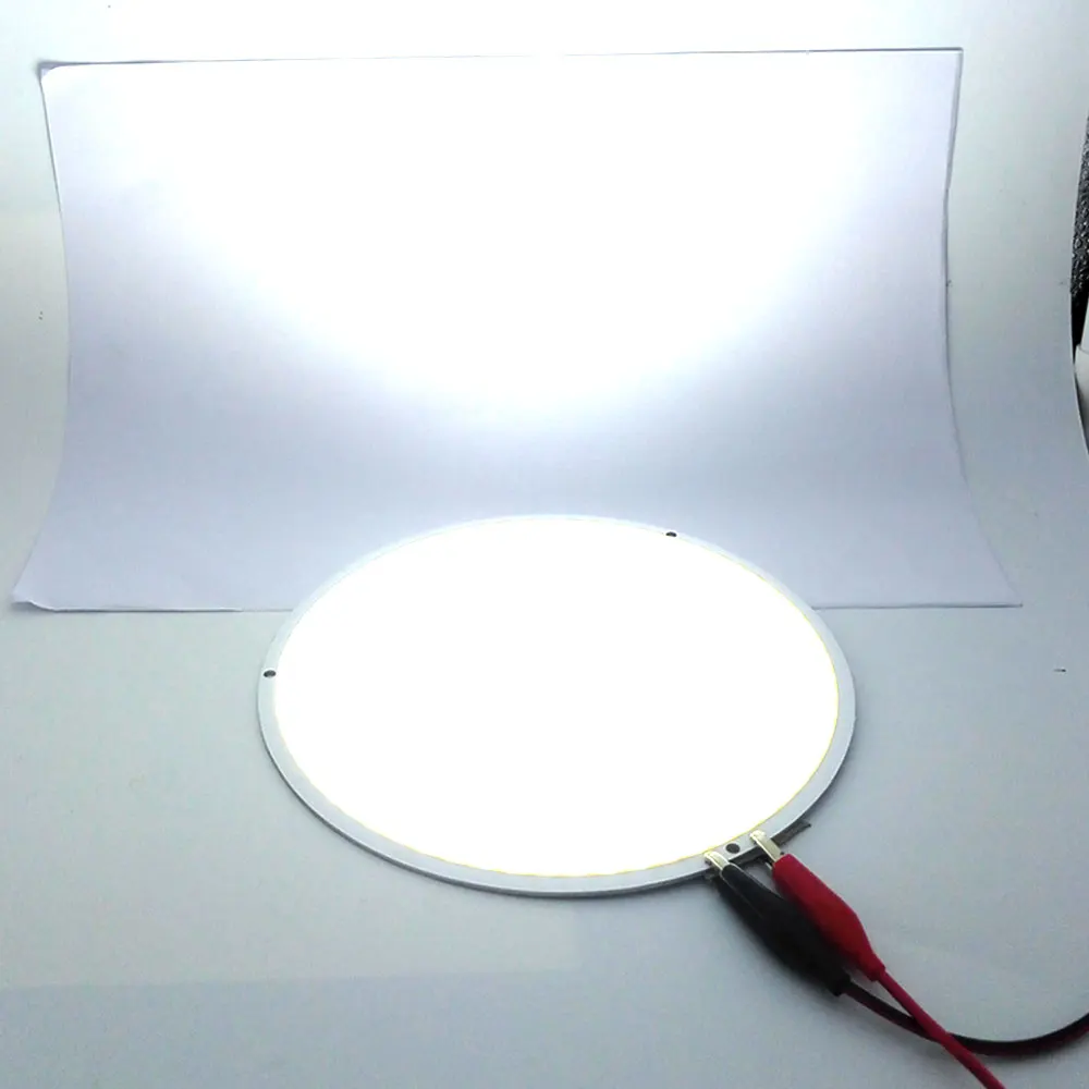 50W 200W Rounded LED COB Lamp Circular LED Light 12V 108mm 160mm Diameter Chip for Indoor Outdoor Lighting Decoration Bulbs