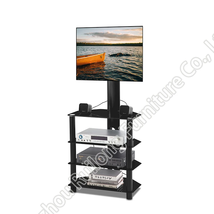 Современный дизайн, дешевая Роскошная Регулируемая классическая металлическая рама для гостиной, электрический камин, телевизионная стойка, стеклянная тв стойка