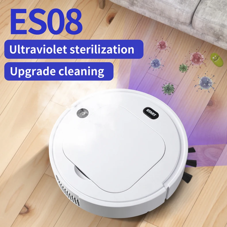 Household intelligent humidifying sweeping robotic usb charging vacuum cleaning machine spray lazy sweeper dust removal robot