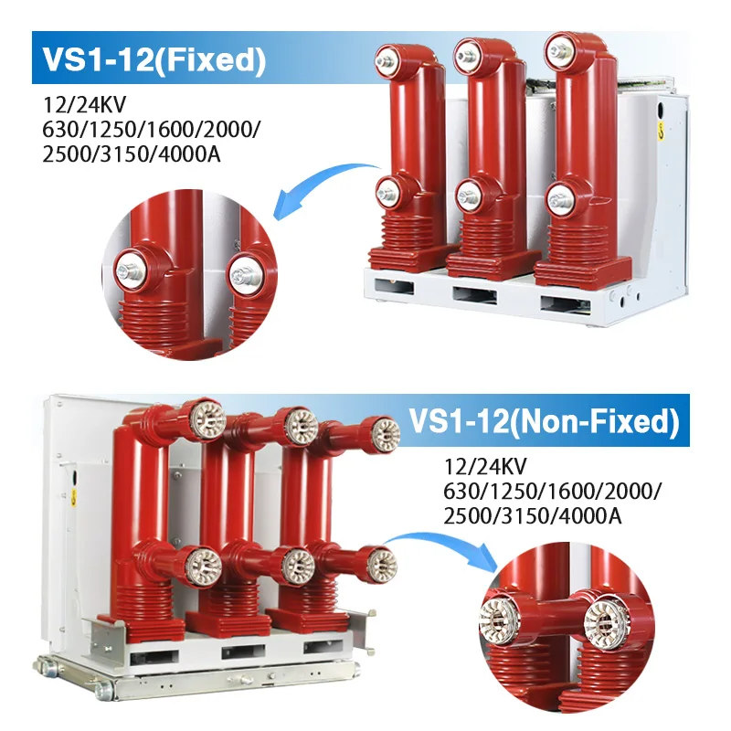 11kv 33kv vcb vcb fuse hv handcart withdrawable vacuum circuit breakers