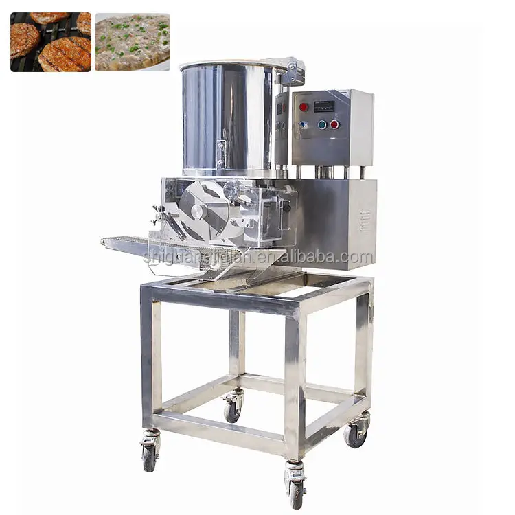 Industrial Electric Chicken beef Meat potato burger patty forming machine meat pie cutlet nugget making machine