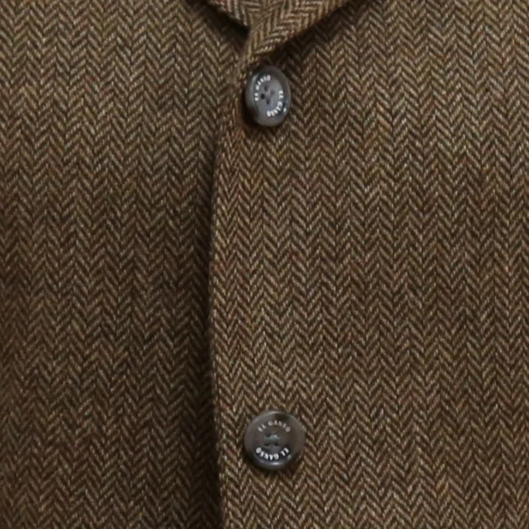 Fashion OEM service tweed fabric casual three button  Contrast color collar clothes woman blazer design for girl women