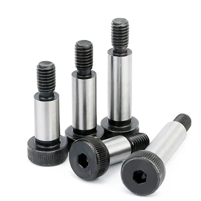 High Grade 12.9 Steel Black Hex Hexagon Socket Cap Head Shoulder Screw Shaft Roller Bearing Plug Limit Bolt