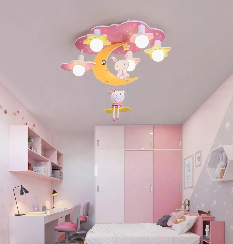 Girlbedroom Decor Led Lights For Room Indoor Chandelier Lighting Chandeliers Ceiling Lamps For Living Room