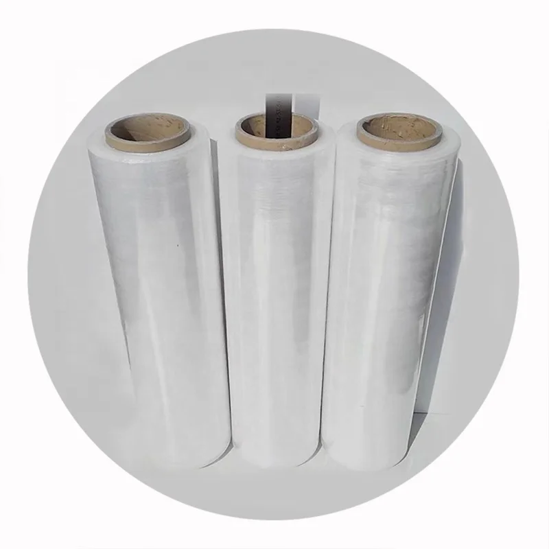 Plastic Rolling Pallet Wrap Durable Film Industrial Strength Machine Use Clear Stretch Wrap Film