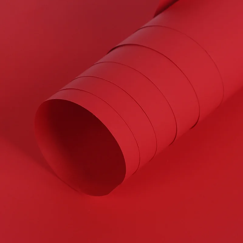 Qiang Qiang paper 250 gsm Double sided soft touch tactile paper for cosmetics box