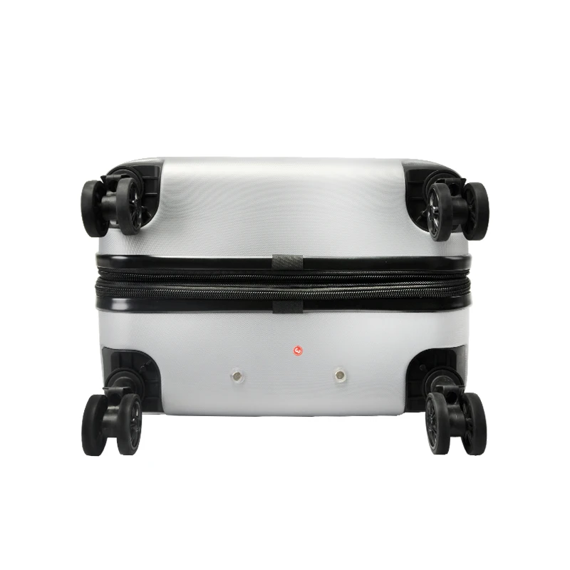 
ABS+PC luggage sets hard shell 3 pcs luggage set 4 spinner wheels suitcase ABS cabin trolley luggage 