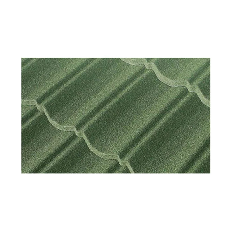 Stone Coated Roofing Metal Tile Bond Tile Roof Material Blue Stone Roof Tile