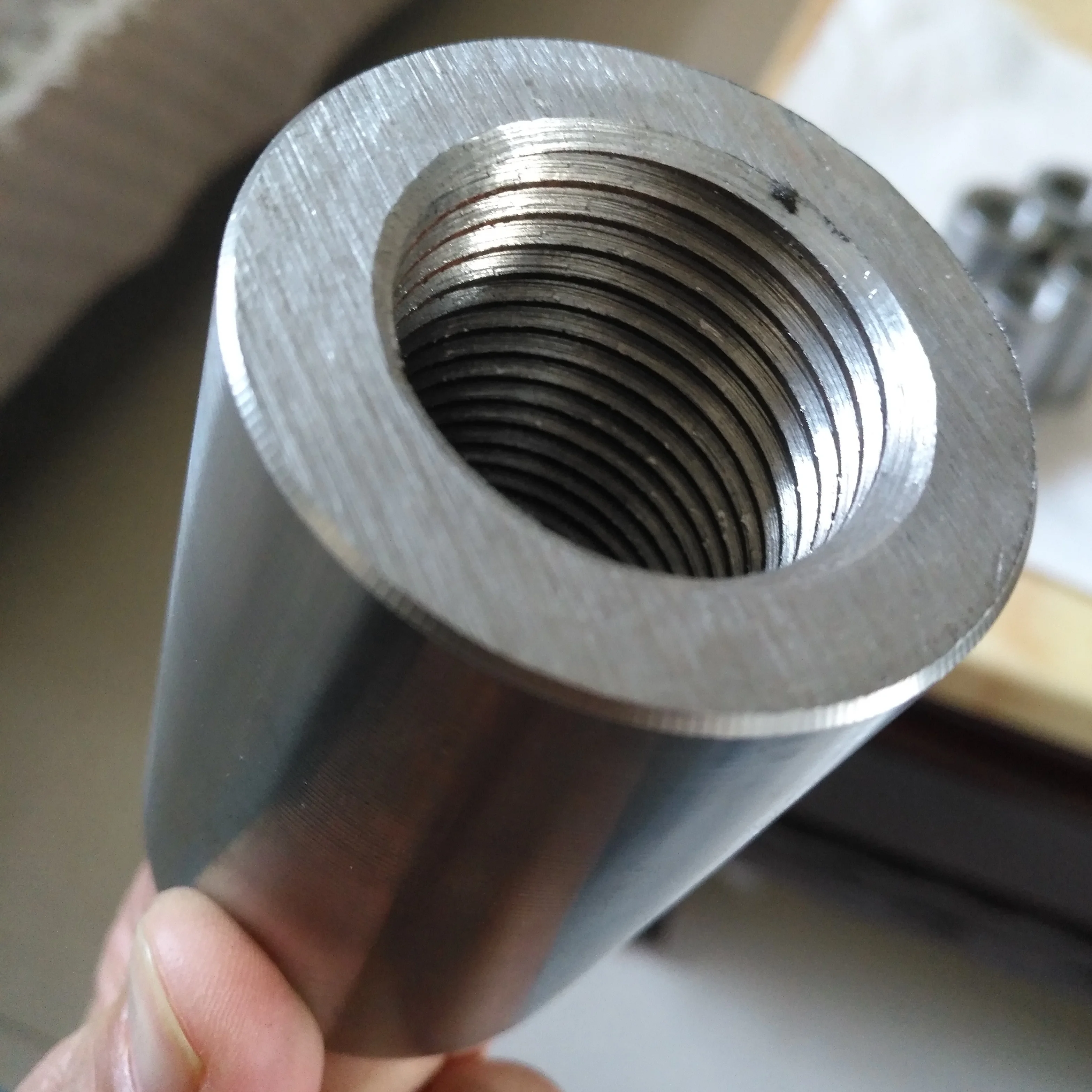 Construction Project Material Coupling Bar Steel rebar splicing coupler