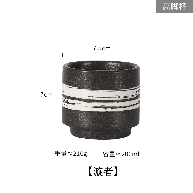 Japan Style Sushi Small Tea Cup Ceramic Handmade Sake Cup