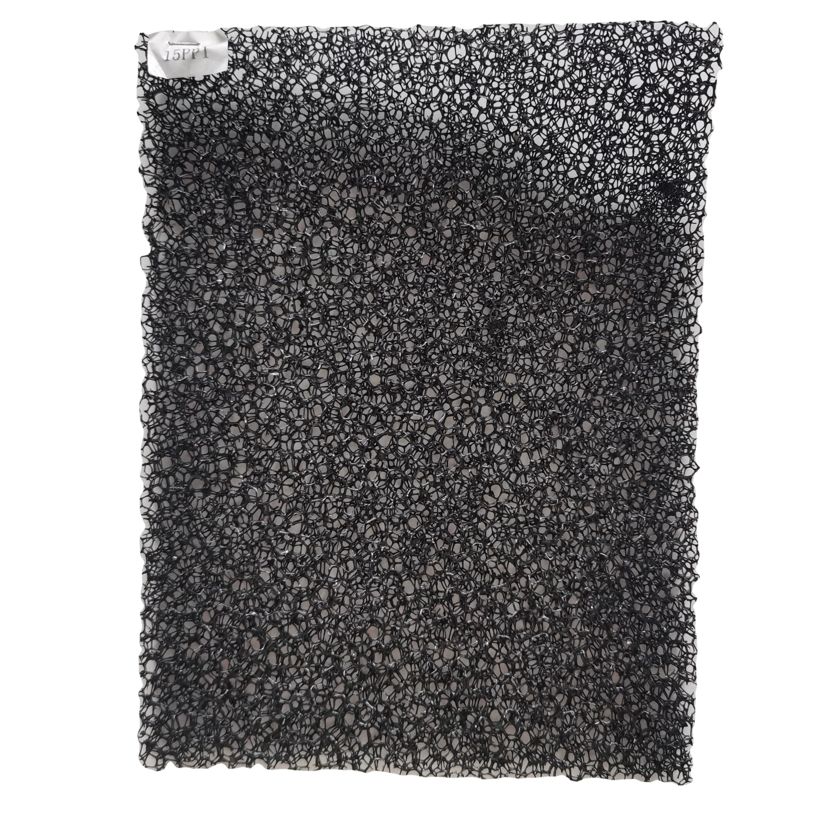 New Activated Carbon Foam with Different Pore Sizes for Effective Air Filtering in Aquarium Sponge