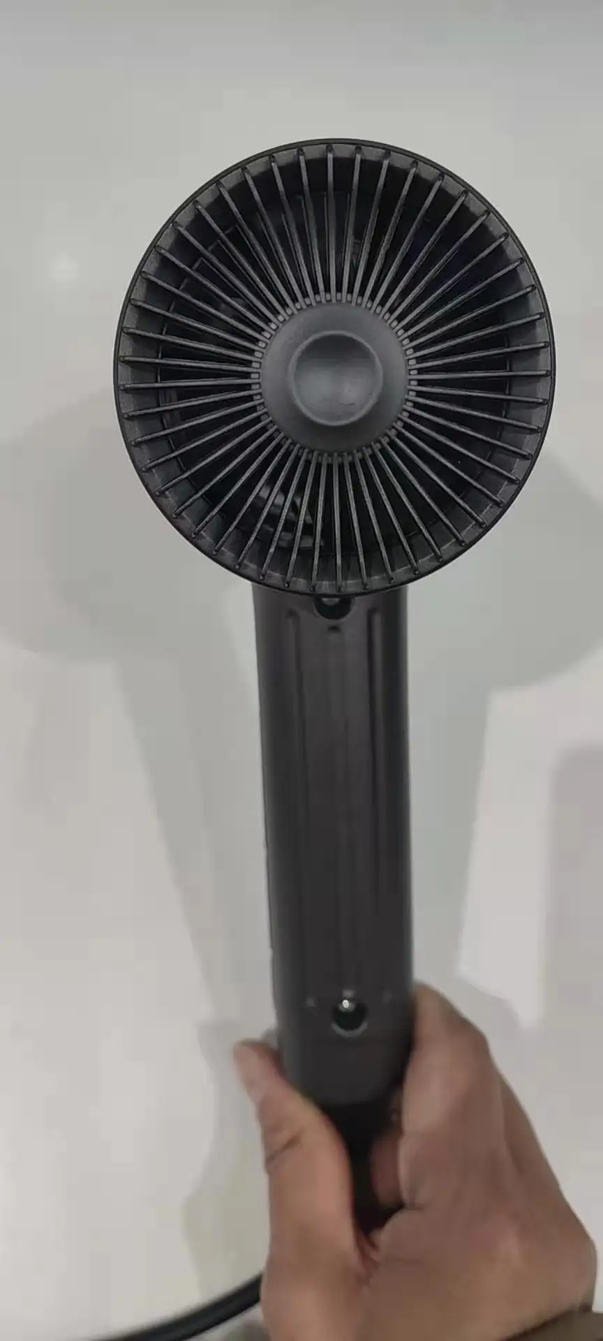 Professional hair dryer hot air style with nozzles blow dryer building hot cold air speed   adjust styling tool