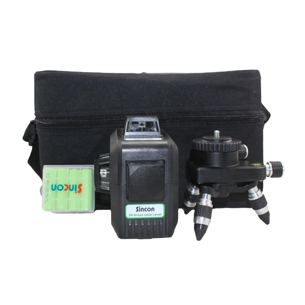 Wholesale Best Cheap 12 Line 3d Green Beam Laser Spirit Level 360 Prices From Factory