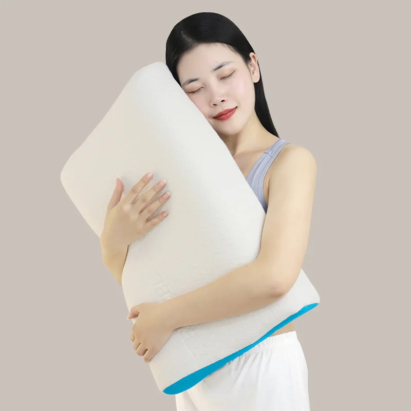 Premium Hypoallergenic Memory Foam Neck Pillow With Removable Case
