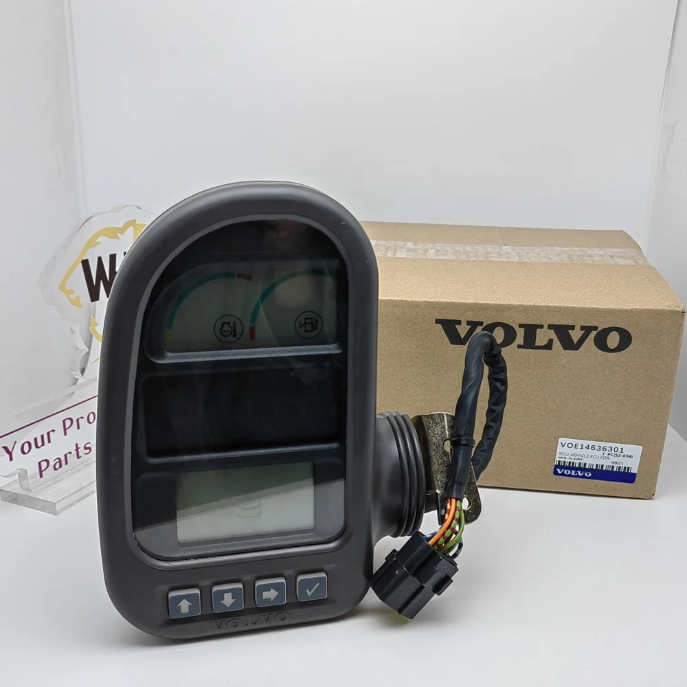 Ec210b ec290b excavator monitor 14390065 14636301 for volvo excavator monitor panel